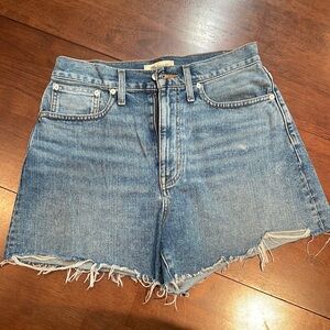 Madewell Women’s Momjean Short - Size 28